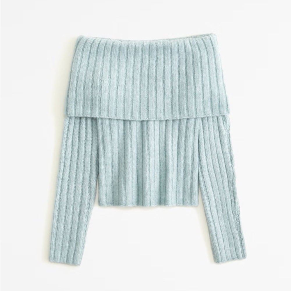 NWOT A&F Off-Shoulder Sweater